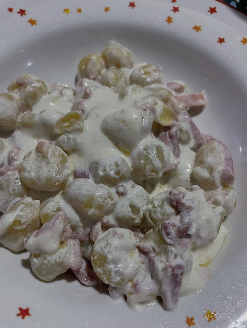 gnocchi patate panna speck